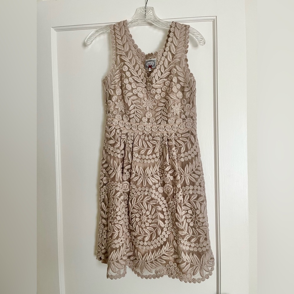 Anthropologie Baraschi Embroidered Dress